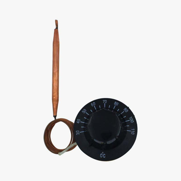 Elcon Gold Mini Capillary Thermostat Temperature Range 30-110 deg C (MM-106) - Temperature control switch