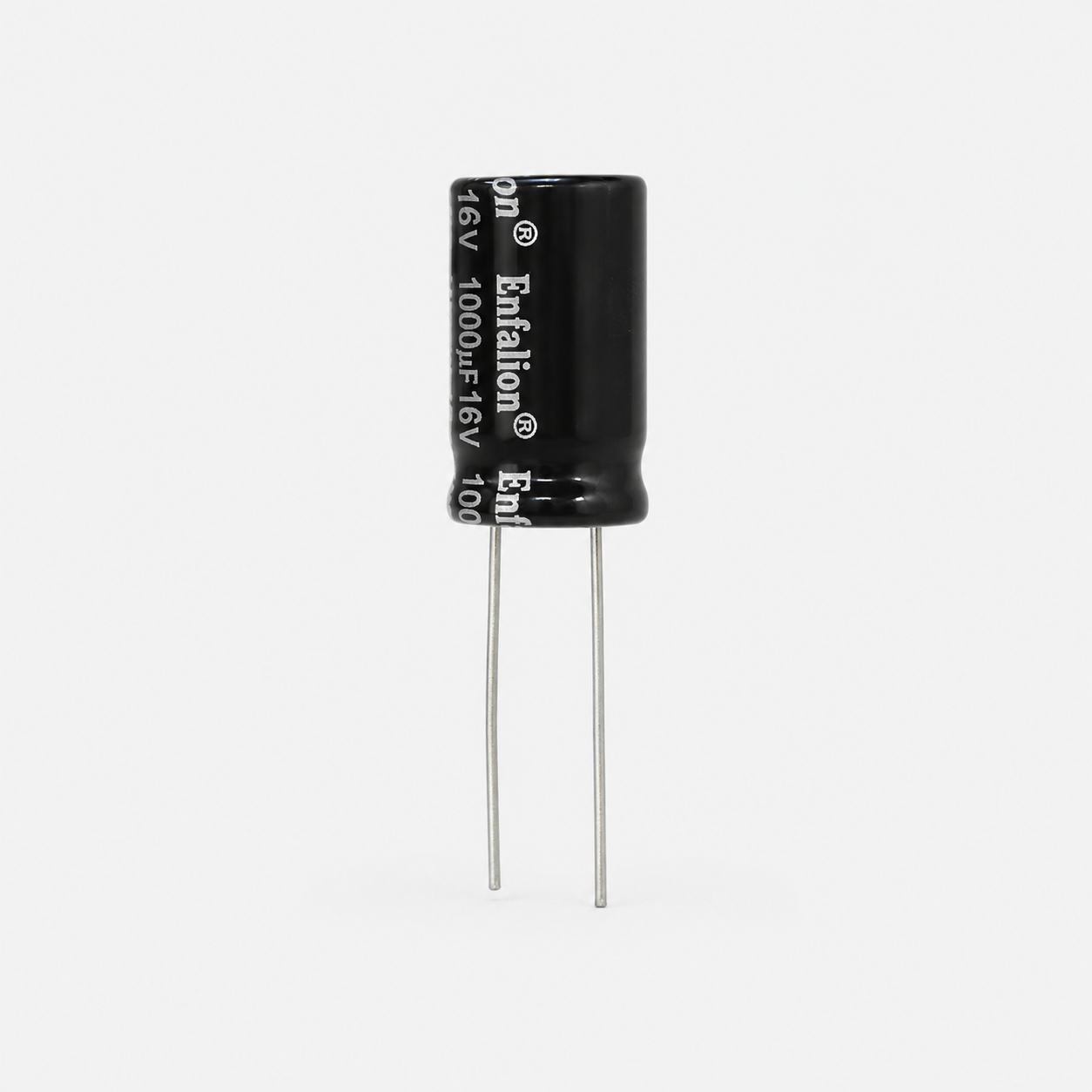 Enfalion 1000uF 16V Radial Electrolytic Capacitor - Through Hole Package