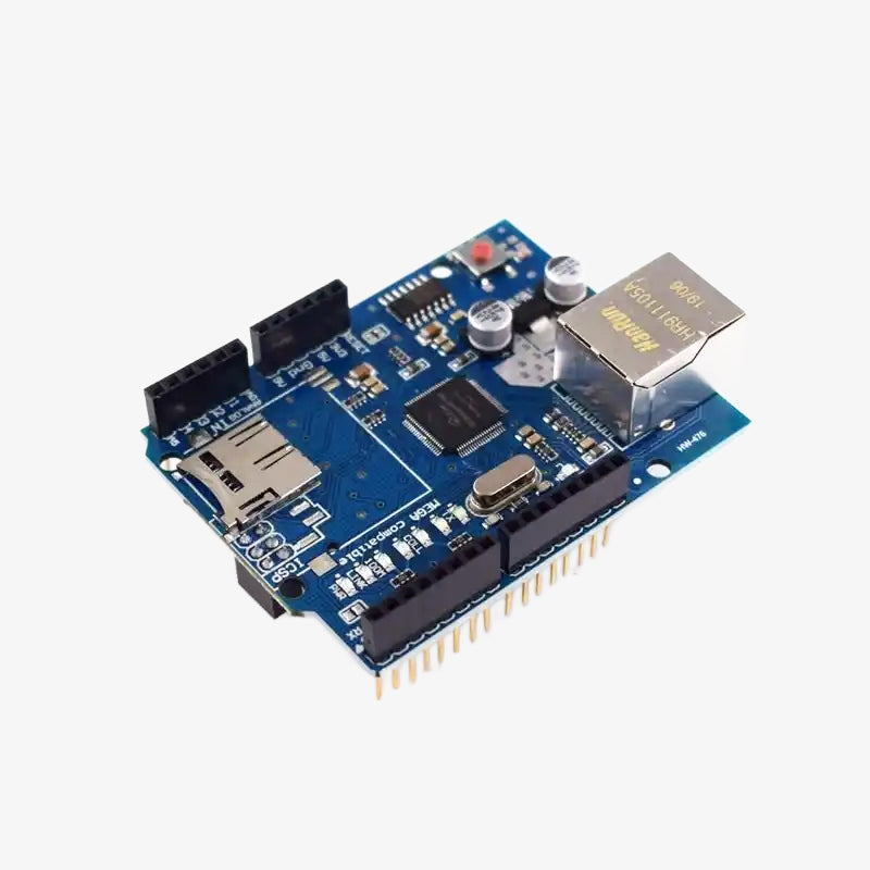 Ethernet W5100 Shield Network Expansion Board for Arduino with Micro S ...