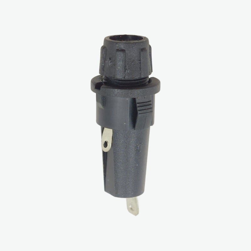 Snap-In Panel Mount Fuse Holder (5×20mm) - 6.3A 250V AC