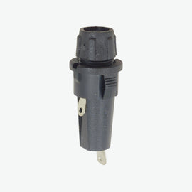 Snap-In Panel Mount Fuse Holder (5×20mm) - 6.3A 250V AC