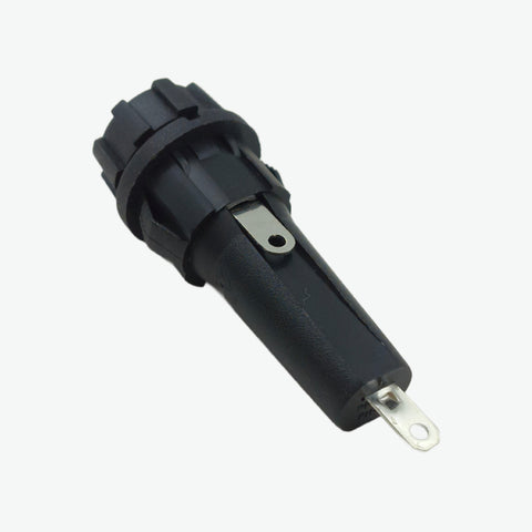 Snap-In Panel Mount Fuse Holder (6.3×32mm) - 10A 250V AC