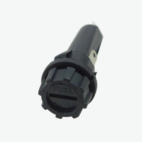 Snap-In Panel Mount Fuse Holder (6.3×32mm) - 10A 250V AC