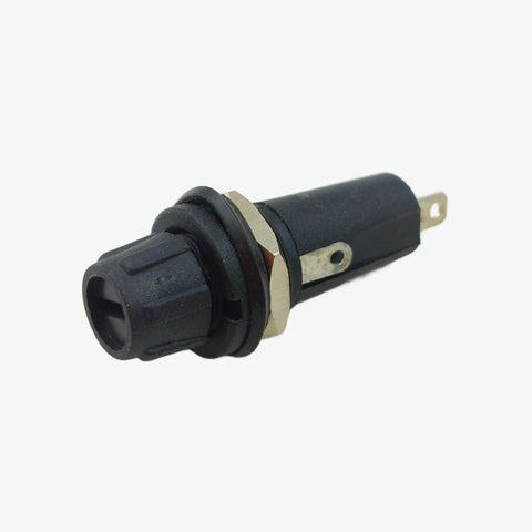 Screw-In Panel Mount Fuse Holder(5×20mm) - 6.3A 250V AC