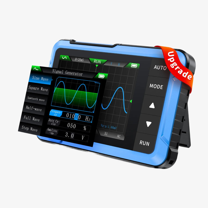 FNIRSI DSO-510 10MHz 48MS/s Mini Handheld Digital Oscilloscope Signal Generator
