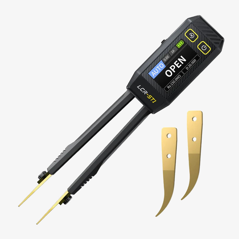FNIRSI LCR-ST1 Mini Smart Tweezer LCR SMD ESR Tester