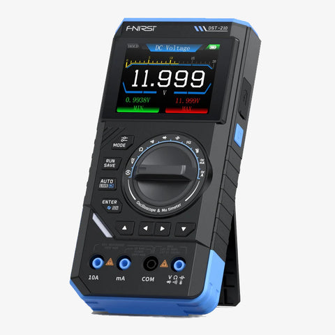 FNIRSI® DST-210 Portable 3-IN-1 True RMS Multimeter Oscilloscope Signal Generator