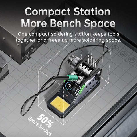 FNIRSI® DWS-P2 F245 100W Portable Soldering Station