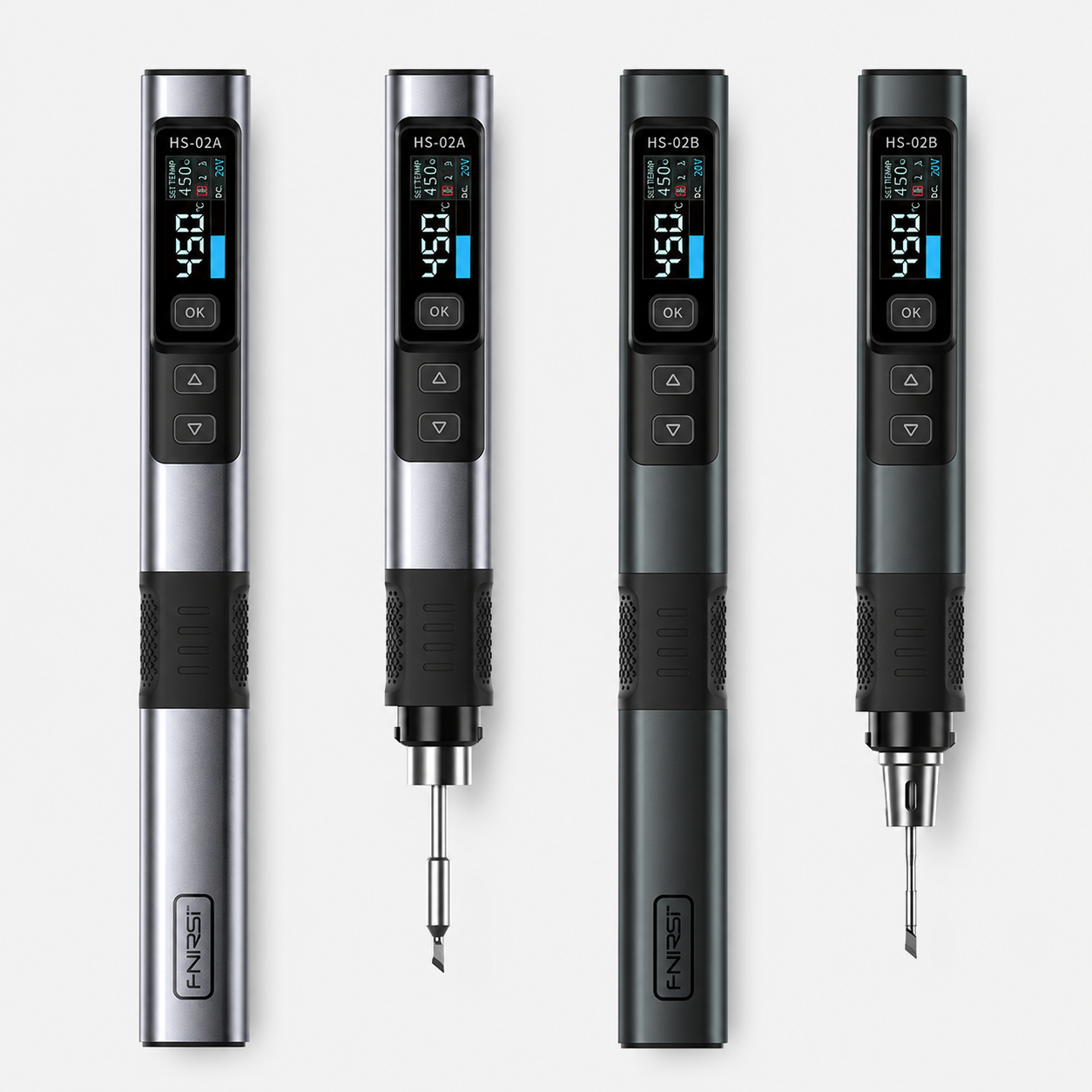 FNIRSI® HS-02A Plus Intelligent Electric Soldering Iron