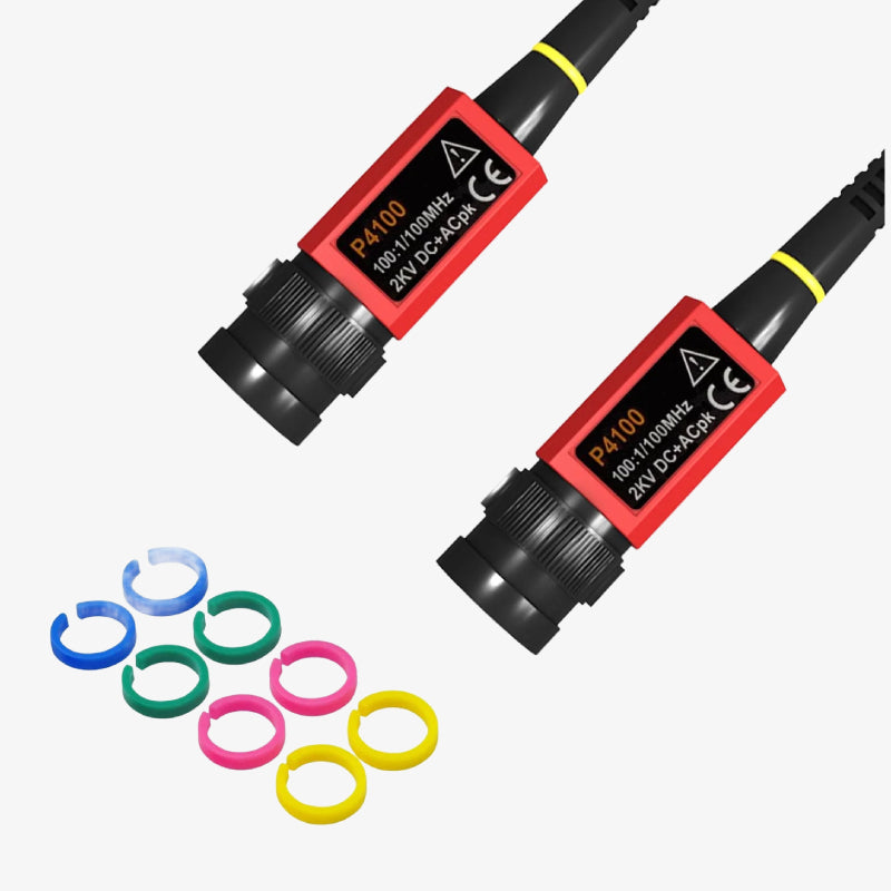 FNIRSI® P4100 High Voltage Oscilloscope Probe with Accessory Kit