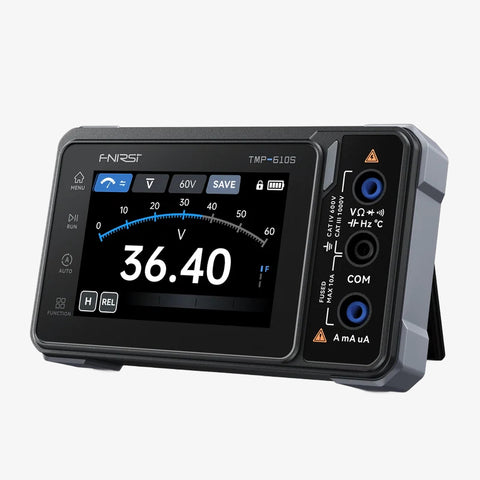 FNIRSI® TMP-610S 3-in-1 Digital Multimeter DSO DDS Generator