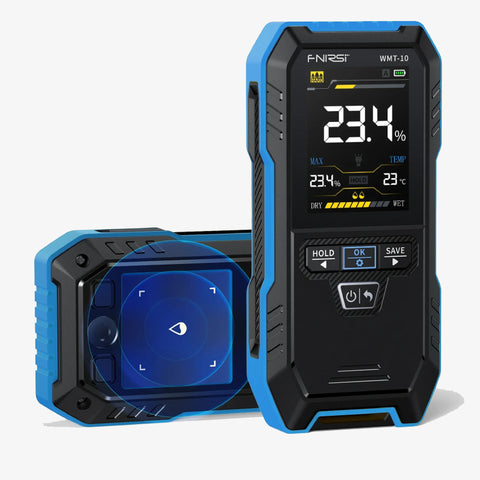 FNIRSI® WMT-10 Non-contact Inductive Wood & Wall Moisture Meter Hygrometer