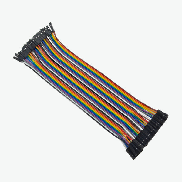 Female to Female Connecting Wires / Jumper Wires (Set of 40)