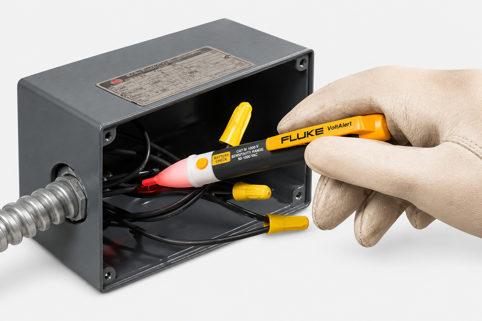 Fluke 1AC II VoltAlert Non-Contact Voltage Detector 