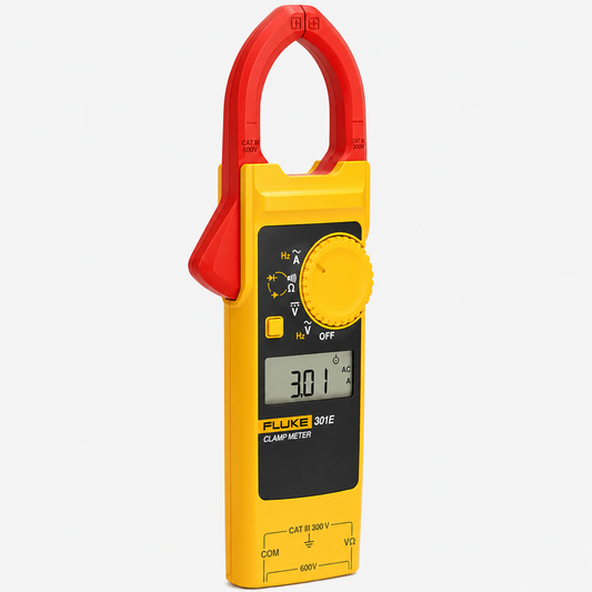 Fluke 301E 1000A AC/DC Clamp Meter with 1 Year Warranty