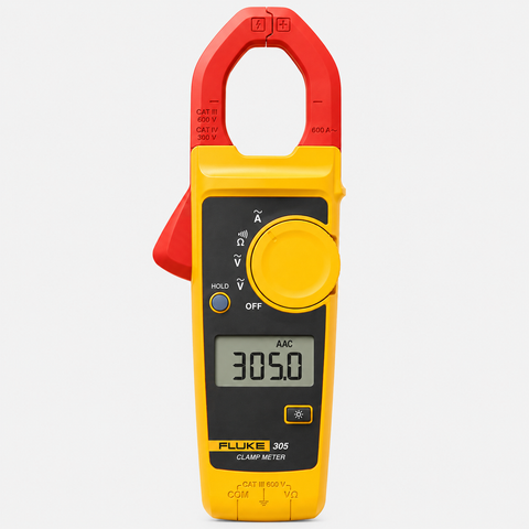Fluke 305 1000A AC Clamp Meter with 2 Year Warranty