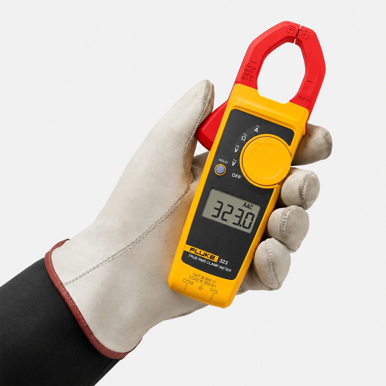 Fluke 323 400A True RMS Clamp Meter 