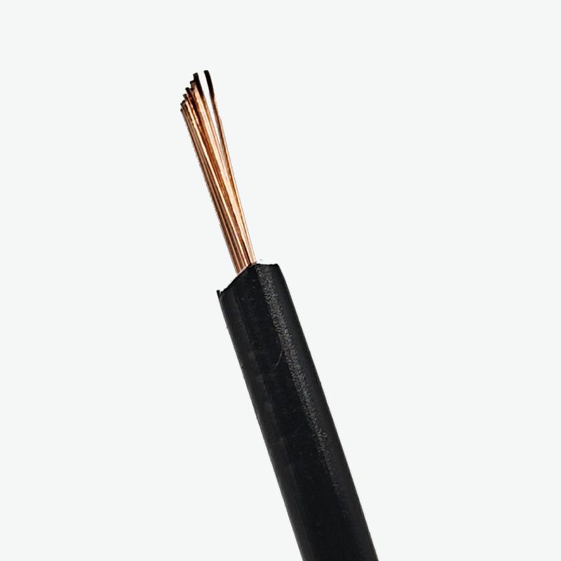 Single Core 1 sqmm Black Electrical Cable Wire 