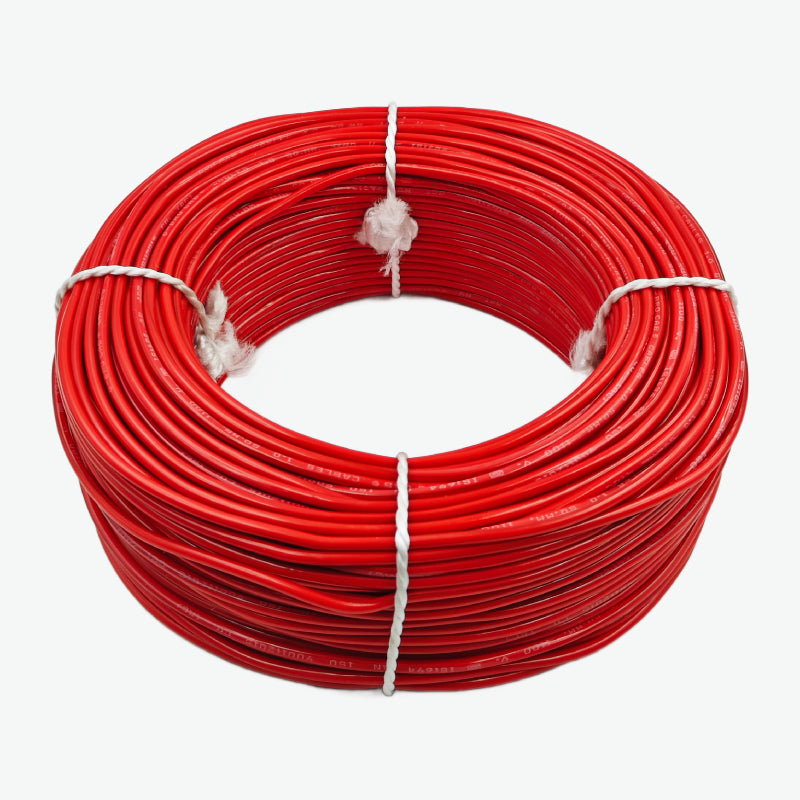 Single Core 1 sqmm Red Electrical Cable 