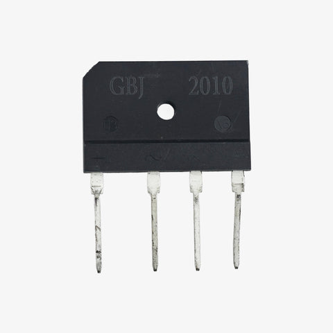 GBJ2010 20A 1000V Single Phase Bridge Rectifier Module - Inline 4-Pin Package