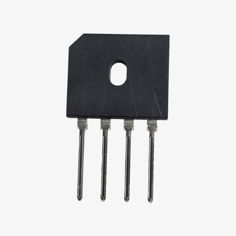 GBU410 4A 1000V Single Phase Bridge Rectifier Module - Inline 4-Pin Package