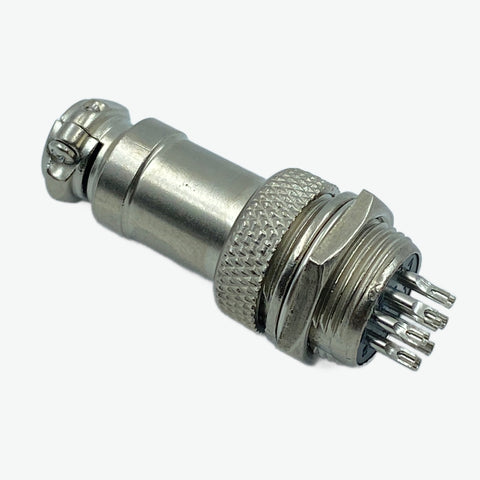 GX-16 10-Pin 16mm Metal Aviation Plug Male and Female Panel Connector