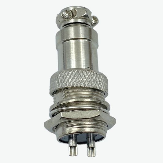 GX-16 2-Pin 16mm Metal Aviation Plug Male and Female Panel Connector