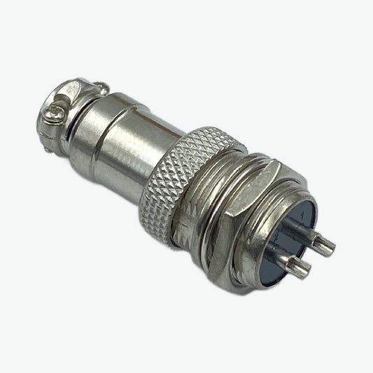 GX-16 2-Pin 16mm Metal Aviation Plug Male and Female Panel Connector