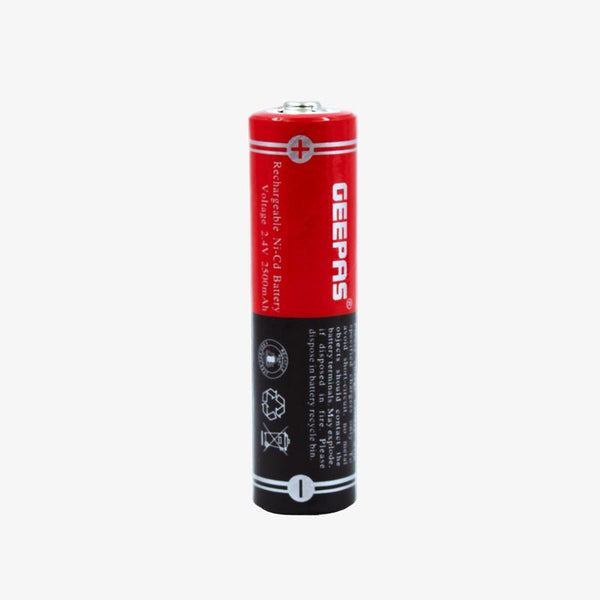 Geepas 2.4V 2500mAh Rechargeable Ni-Cd Battery