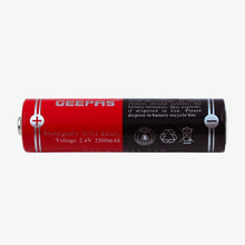 Load image into Gallery viewer, Geepas 2.4V 2500mAh Rechargeable Ni-Cd Battery