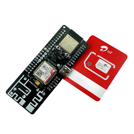 Geolinker GL868 ESP32 GPS & GSM Cellular IoT Development Board (SIM868) with IoT SIM - 3 Months Free Plan