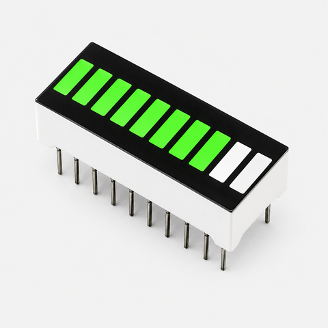 Green 10 Segment LED Display