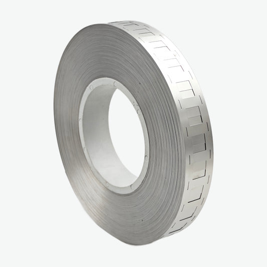 H-Shape 2P 49.5mm x 0.15mm Coated Nickel Strip for 32650 Cells - 5 Kg