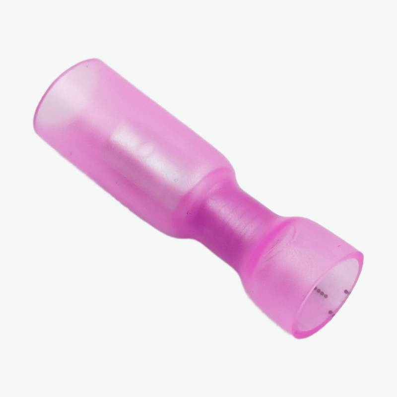 HFRD1.25-156 Fully Insulated Male Female Spade Bullet Wire Connector Pink