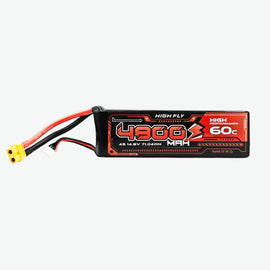 14.8V 4800mAh 4S 60C Lithium-Polymer Rechargeable Battery