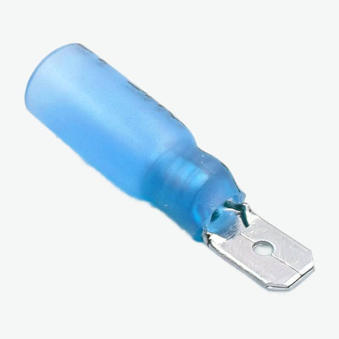 HMDD2-250 PVC Sleeve Insulating Crimp Terminals 1.5-2.5 sqmm (16-14 AWG) - Blue