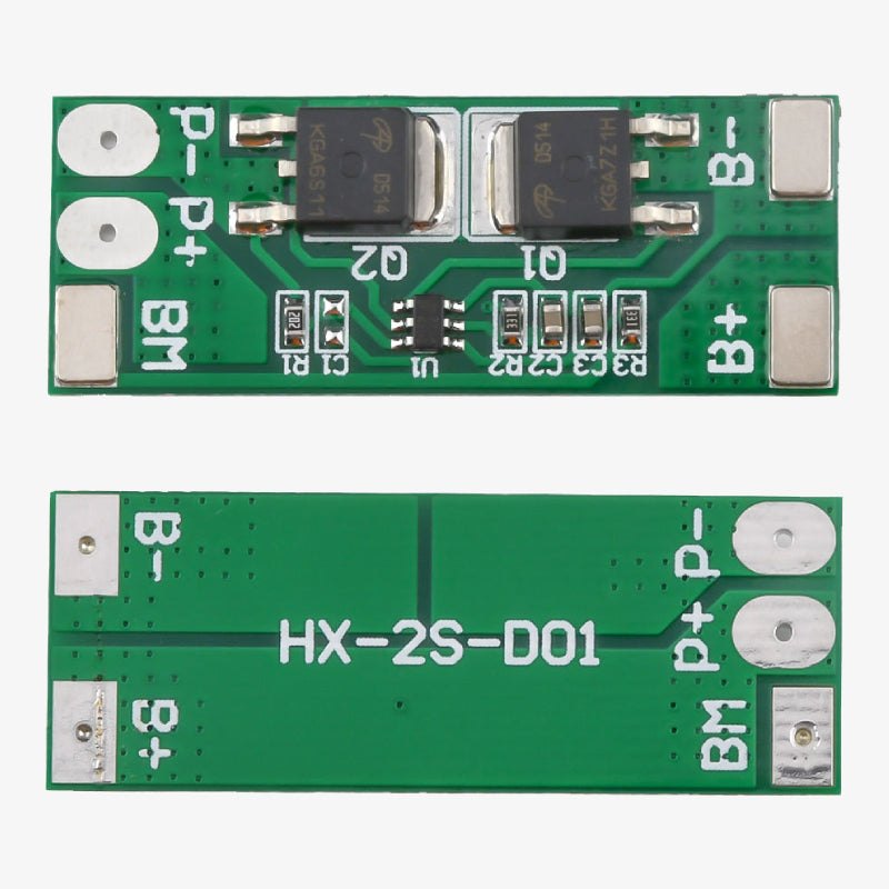 HX-2S-D01 2S 6.4V 18650 LiFePO4 Battery BMS Module