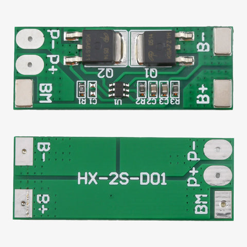 HX-2S-D01 2S 6.4V 18650 LiFePO4 Battery BMS Module