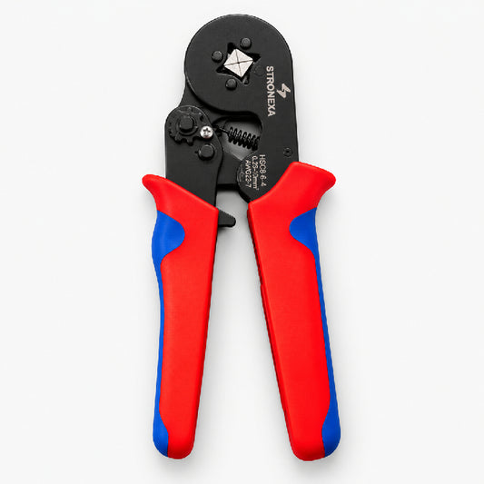 Hand Crimping Tool | Self Adjusting Crimping Tool, Wire Stripper, Ferrule Crimper