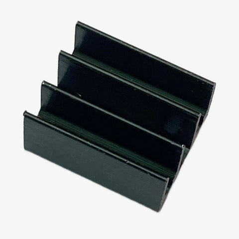 Aluminium Heat Sink for Raspberry Pi TO-220 20mm (Black)