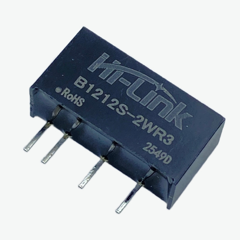 Hi-Link 12V 2W 167mA DC to DC Isolation Voltage Power Module Converter (HLK-B1212S-2WR3)