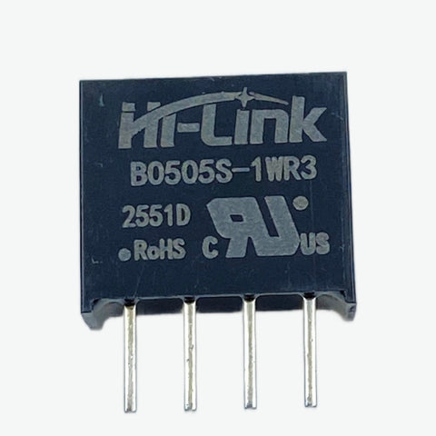 Hi-Link 5V 1W 200mA DC to DC Isolation Voltage Power Module Converter (HLK-B0505S)