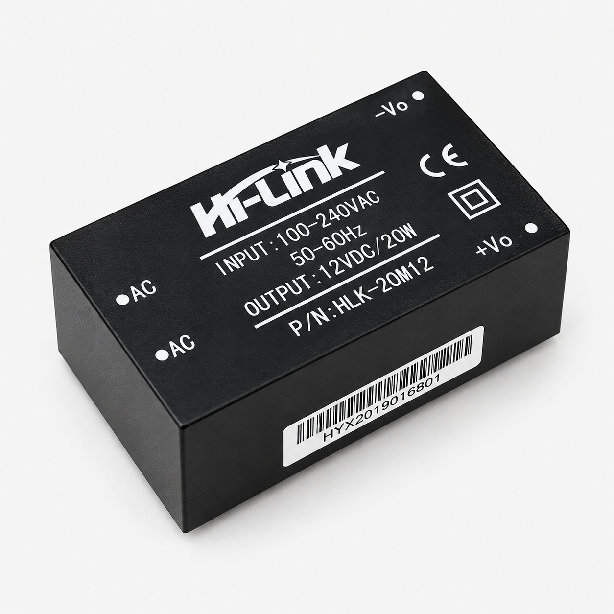 Hi-Link 12V 20W AC to DC Switch Power Supply Module (HLK-20M12)