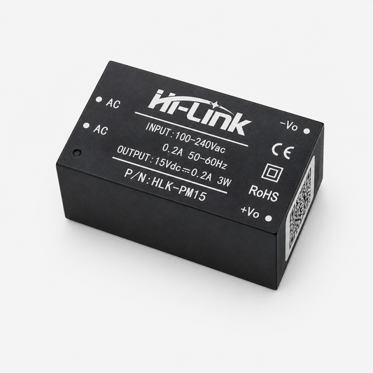 Hi-Link 15V 3W AC to DC Switch Power Supply Module (HLK-PM15)