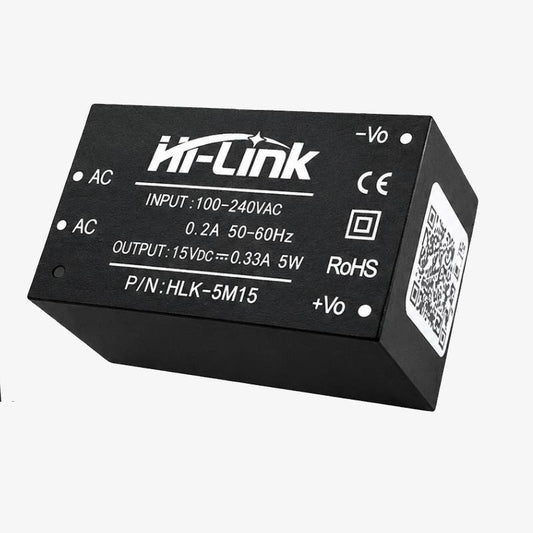 Hi-Link 15V 5W AC to DC Switch Power Supply Module (HLK-5M15)
