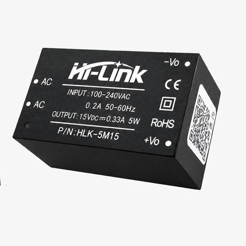 Hi-Link 15V 5W AC to DC Switch Power Supply Module (HLK-5M15)