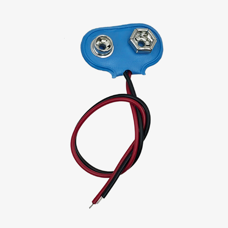 Hi-Waote 9V Zinc Carbon Battery with Snap Connector