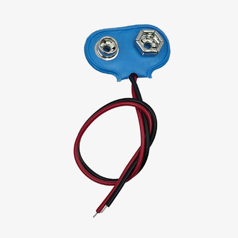 Hi-Waote 9V Zinc Carbon Battery with Snap Connector