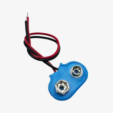 Hi-Waote 9V Zinc Carbon Battery with Snap Connector