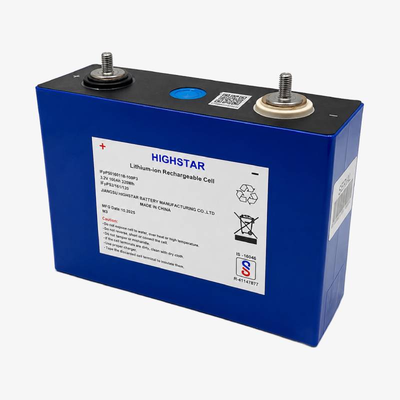 Highstar 3.2V 100Ah LiFePO4 Prismatic Battery Cell